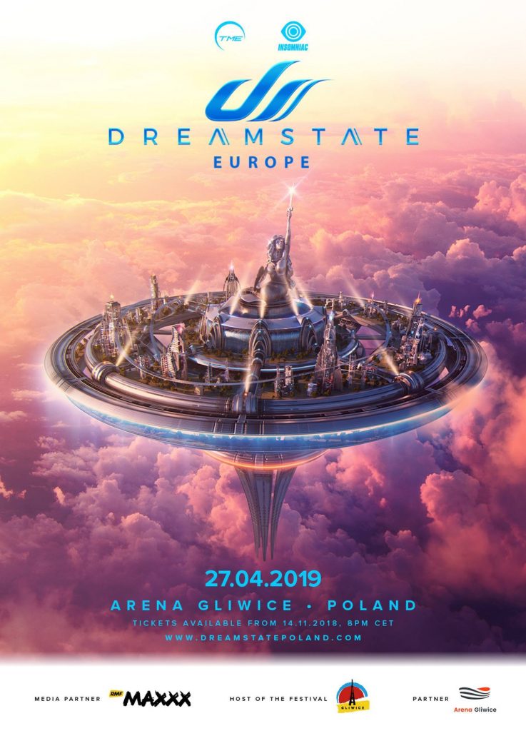 Insomniac and TME Officially Announce Dreamstate Europe 2019
